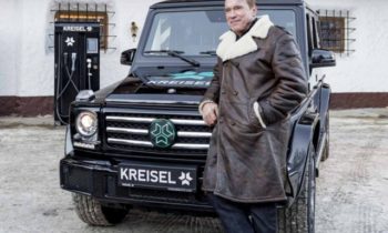Arnold Schwarzenegger helps Austrian firm Kreisel launch electric G-Class