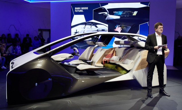 BMW i Inside Future concept, 2017 Consumer Electronics Show