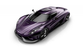 Koenigsegg Regera in purple is perfect hypercar homage to Prince