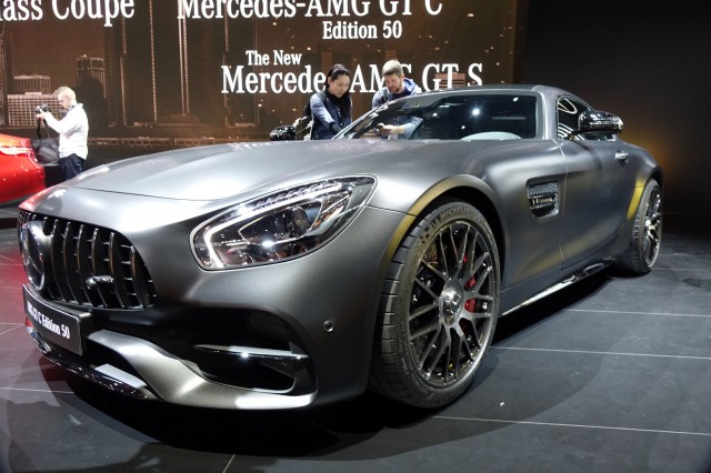 2018 Mercedes-AMG GT C Edition 50, 2017 Detroit auto show