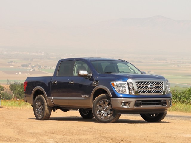 2017 Nissan Titan, California Press Drive, July 2016