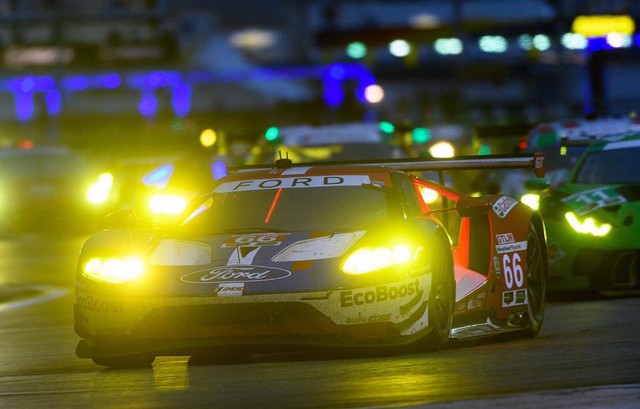 No. 66 Chip Ganassi Racing Ford GT at 2017 24 Hours of Daytona