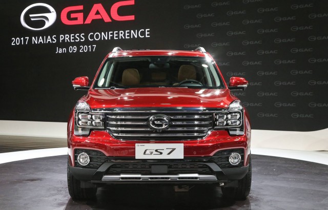 Trumpchi GS7, 2017 Detroit auto show