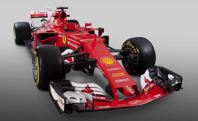 2017 Ferrari SF70H Formula One race car