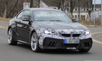 2018 BMW M2 spy shots