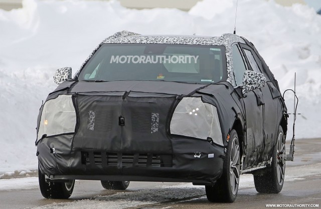 2019 Cadillac XT3 spy shots - Image via S. Baldauf/SB-Medien