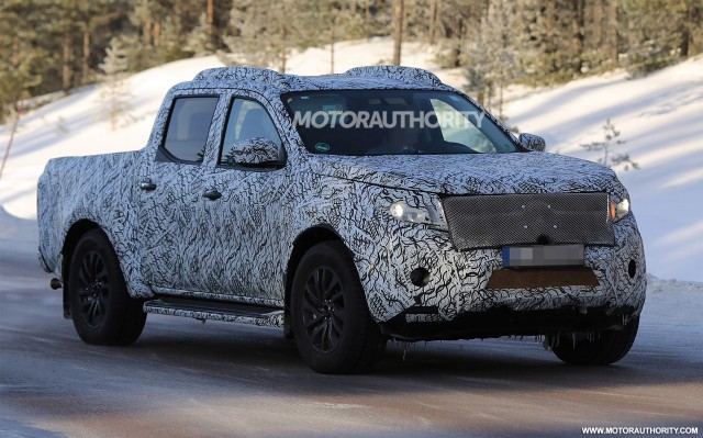 2018 Mercedes-Benz X-Class spy shots - Image via S. Baldauf/SB-Medien