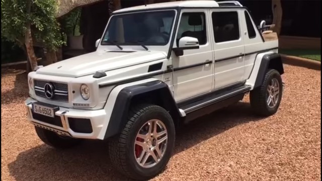 2018 Mercedes-Maybach G650 Landaulet leaked - Image via automailru