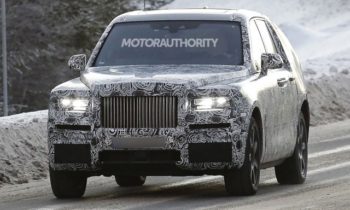 2018 Rolls-Royce SUV (Project Cullinan) spy shots