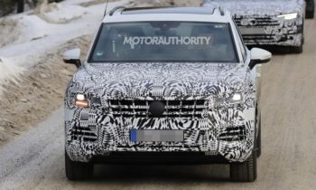 2018 Volkswagen Touareg spy shots