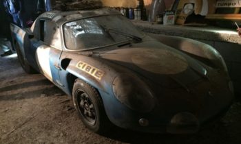 Historic Alpine Le Mans prototype preserved in French shed