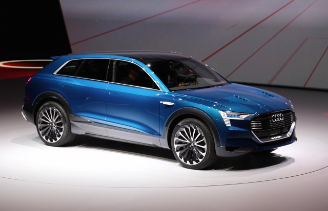 Audi e-tron quattro concept, 2015 Frankfurt Auto Show