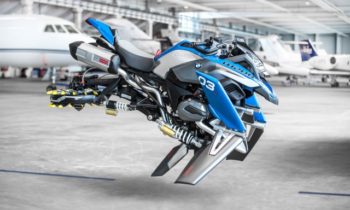BMW and Lego team up to build crazy concept R 1200 GS hover bike