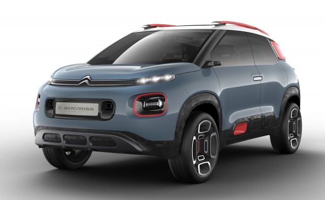 Citroën C-Aircross concept, 2017 Geneva auto show