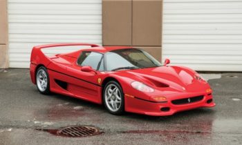Ferrari F50 once owned by Mike Tyson up for sale