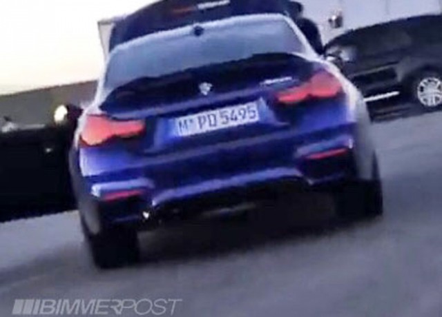 Hardcore BMW M4 variant spotted during photo shoot - Image via Bimmerpost