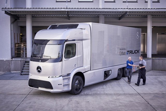 Mercedes-Benz Urban eTruck concept, 2016 IAA Commercial Vehicles