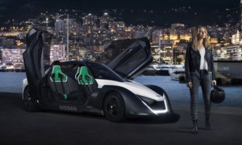 Margot Robbie races BladeGlider around Monaco as Nissan's new EV ambassador