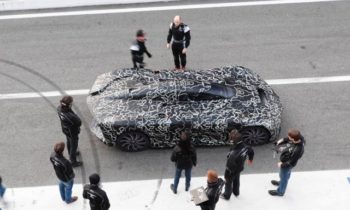 Prototype for Techrules GT96 electric supercar surfaces