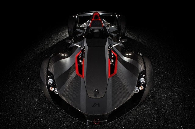 2016 BAC Mono fitted with rear wheel arches made from graphene