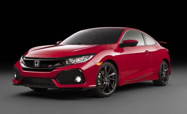 2017 Honda Civic Si Coupe prototype, 2016 Los Angeles auto show