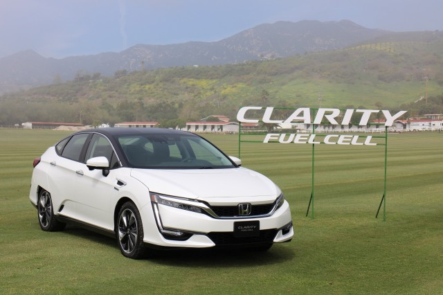 2017 Honda Clarity Fuel Cell, Santa Barbara, CA, March 2017