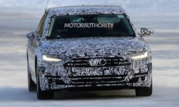 2018 Audi S8 spy shots