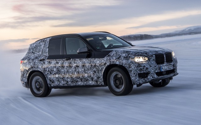 2018 BMW X3 prototype