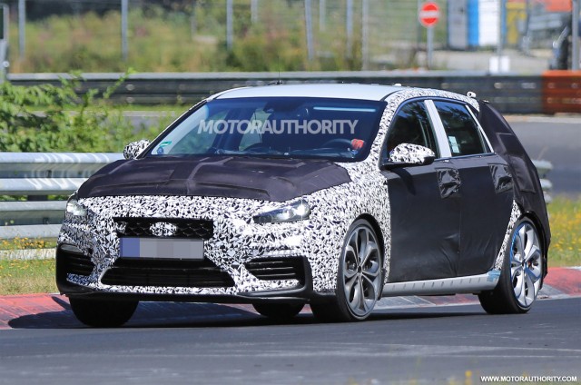 2018 Hyundai i30 N spy shots - Image via S. Baldauf/SB-Medien