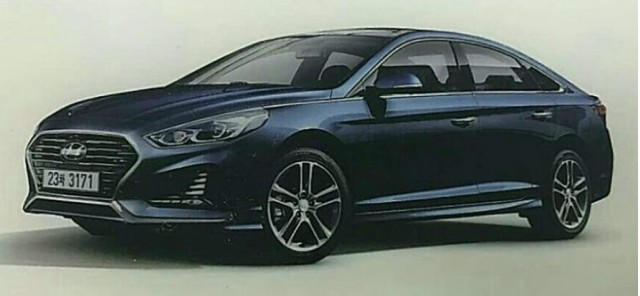 2018 Hyundai Sonata leaked - Image via Hyundai Blog