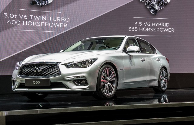 2018 Infiniti Q50, 2017 Geneva auto show