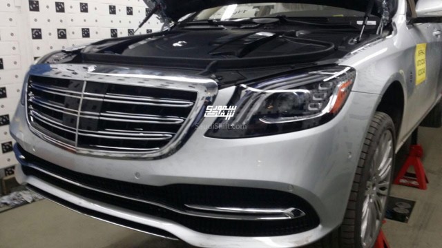 2018 Mercedes-Benz S-Class facelift leaked - Image via SaudiShift