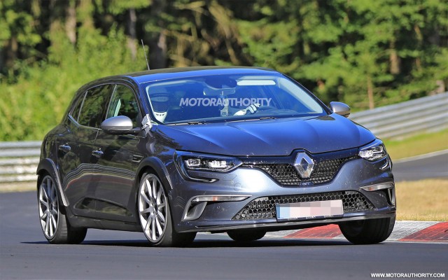 2018 Renault Mégane RS test mule spy shots - Image via S. Baldauf/SB-Medien 2018 Renault Mégane RS test mule spy shots - Image via S. Baldauf/SB-Medien