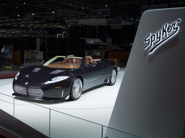 2018 Spyker C8 Preliator Spyder, 2017 Geneva auto show
