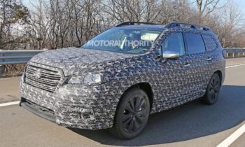 2018 Subaru Ascent spy shots