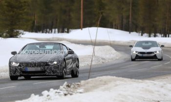 2019 BMW i8 Spyder spy shots