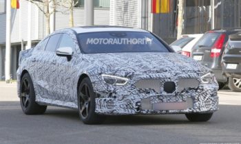 2020 Mercedes-AMG GT 4 spy shots