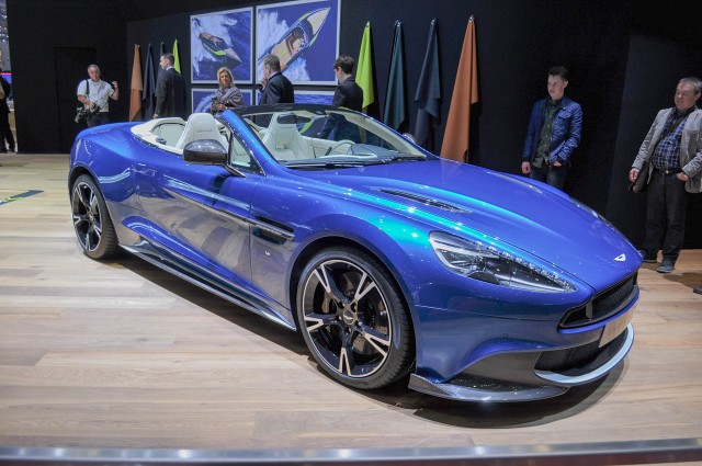 2018 Aston Martin Vanquish S Volante, 2017 Geneva auto show