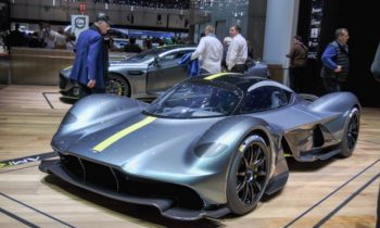 Aston Martin hypercar named Valkyrie, presented in Geneva