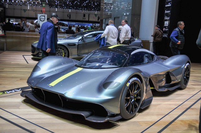 Aston Martin Valkyrie, 2017 Geneva auto show