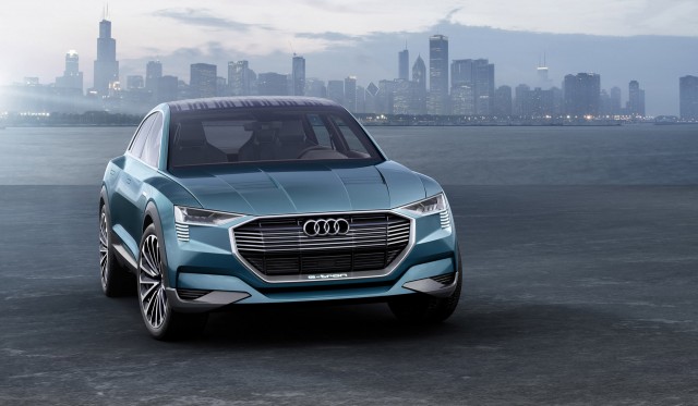 Audi e-tron quattro concept, 2015 Frankfurt Auto Show