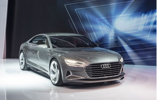 Audi Prologue Piloted Driving concept, 2015 Consumer Electronics Show