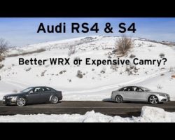 Audi RS4 & S4 – Better WRX or Expensive Camry? – Everyday Driver Review