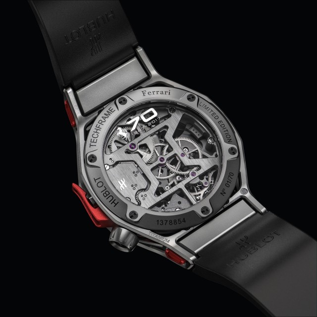Hublot Techframe Ferrari 70 Years Tourbillon Chronograph
