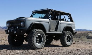 Classic Ford Bronco pays homage to Eleanor Mustang