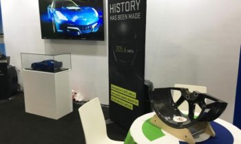 Genovation to fit carbon fiber wheels to electric Corvette