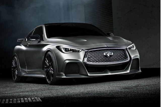 Infiniti Q60 Project Black S concept, 2017 Geneva auto show