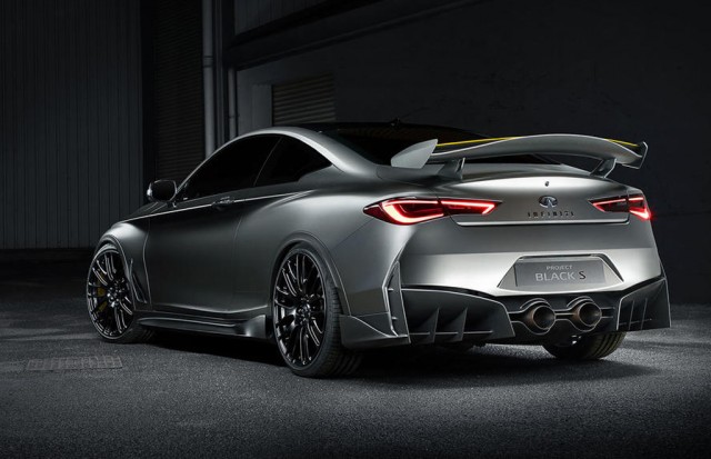 Infiniti Q60 Project Black S concept, 2017 Geneva auto show