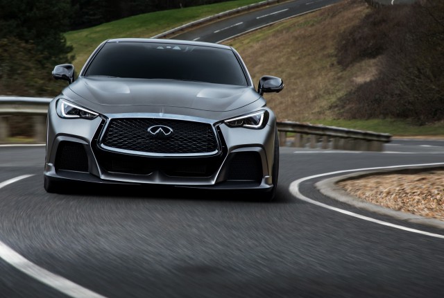 Infiniti Q60 Project Black S concept, 2017 Geneva auto show