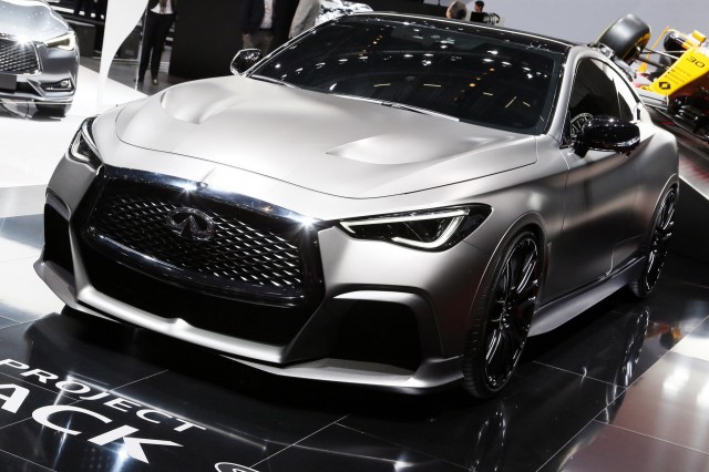Infiniti Q60 Project Black S concept, 2017 Geneva auto show